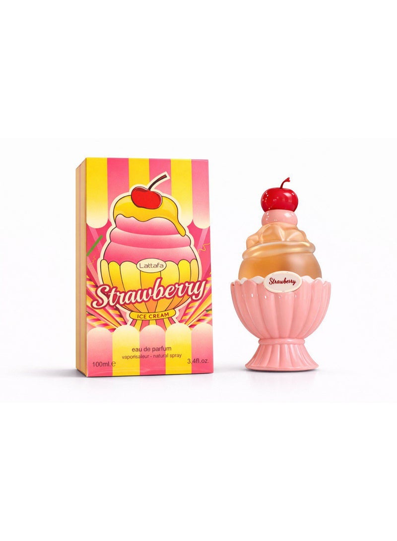 عطر لطافة ستروبيري آيس كريم أو دو بارفيوم – 100 مل